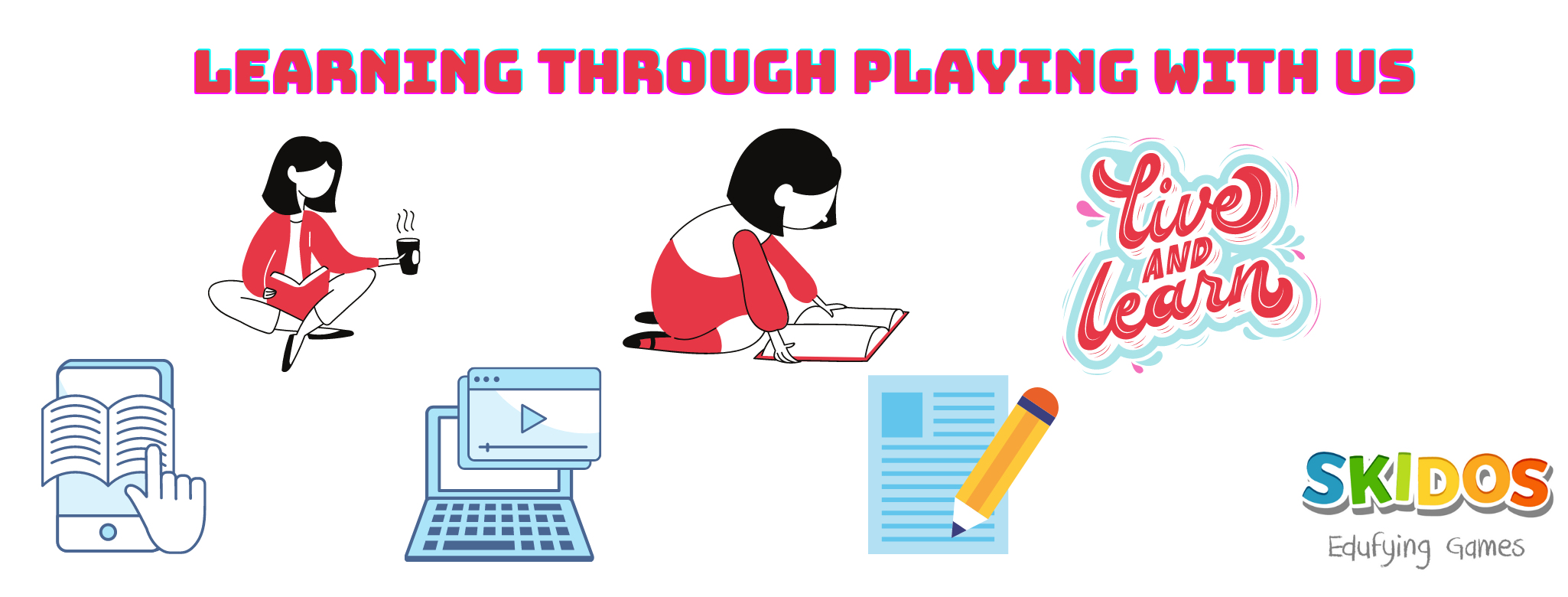 Learning through playing with skidos