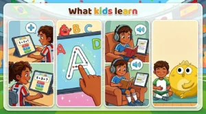 SKIDOS learning curriculum for kids — maths, tracing, phonics and emotional wellbeing.