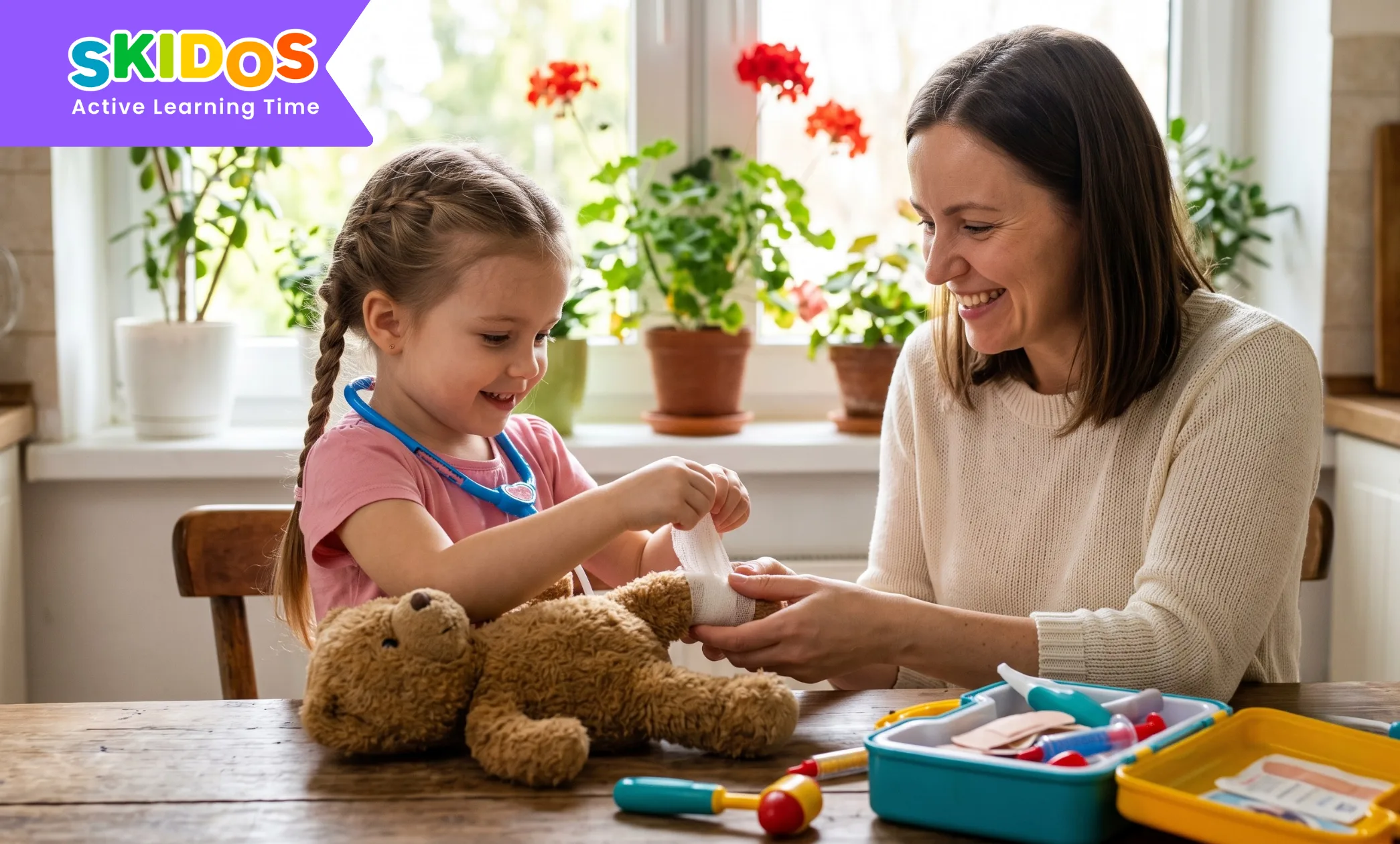 Doctor Games for Kids: Building Real First Aid Skills (Not Just Calming Fears)