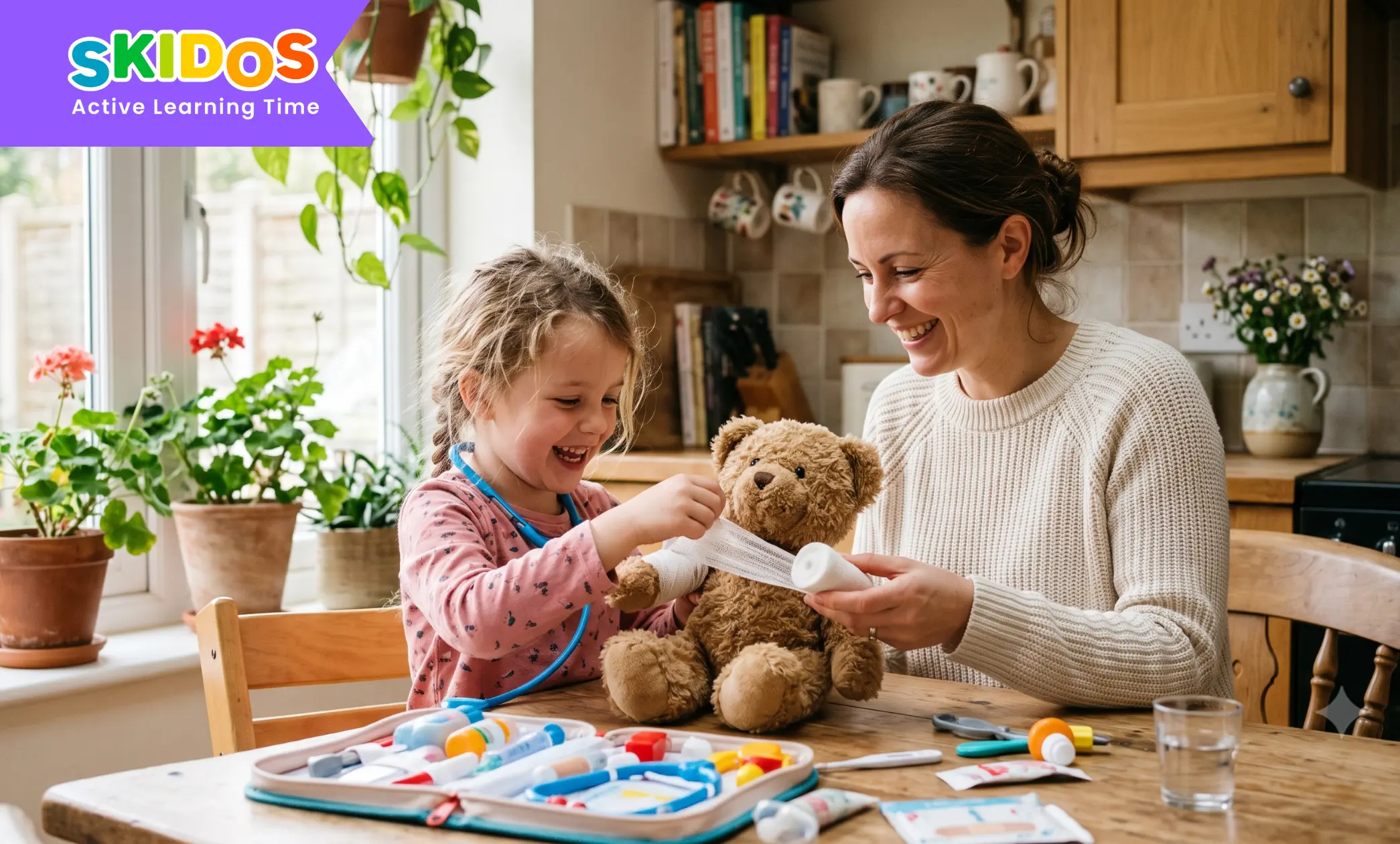Doctor Games for Kids: Building Real First Aid Skills (Not Just Calming Fears)